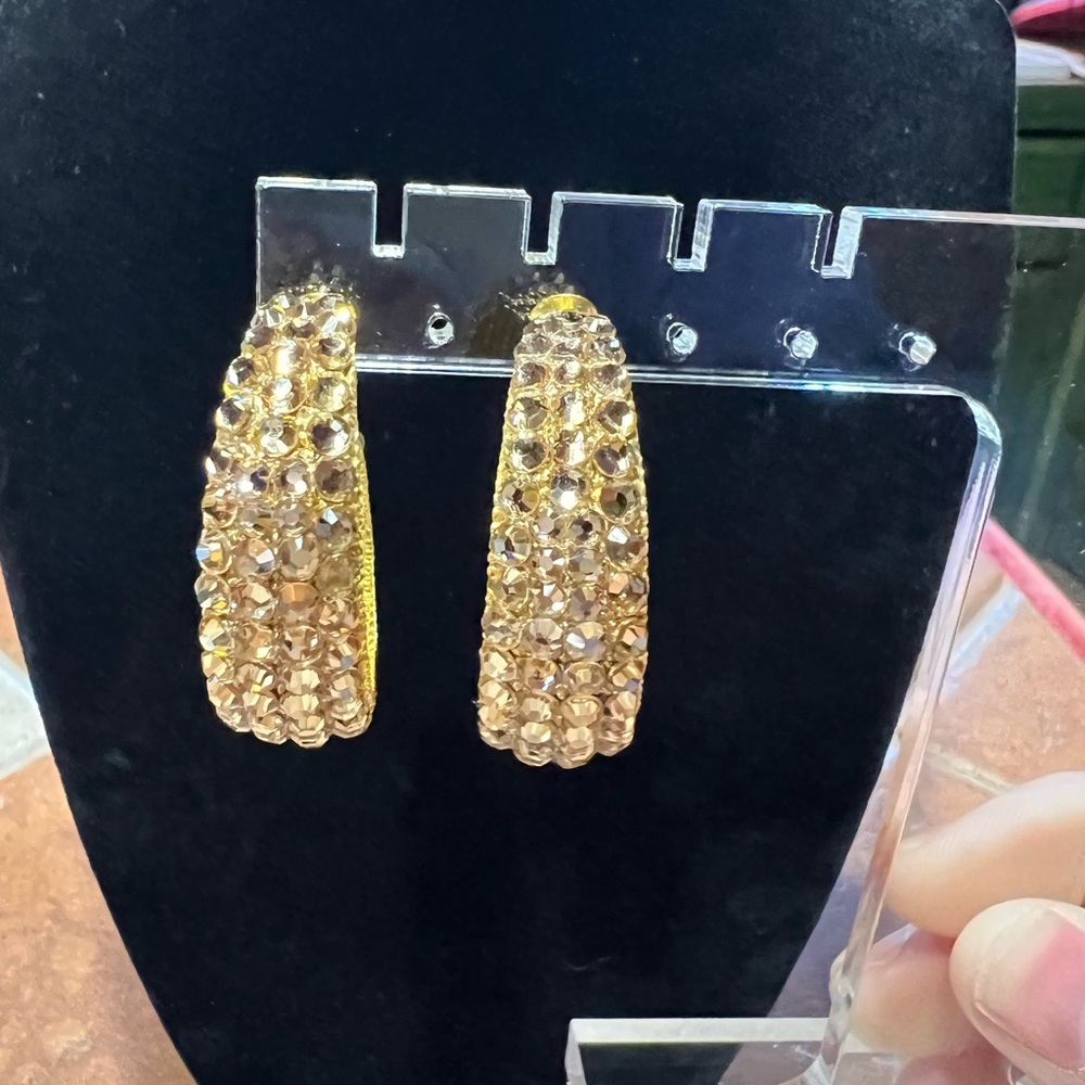Jimmy Crystal Swarovski New York Earrings
